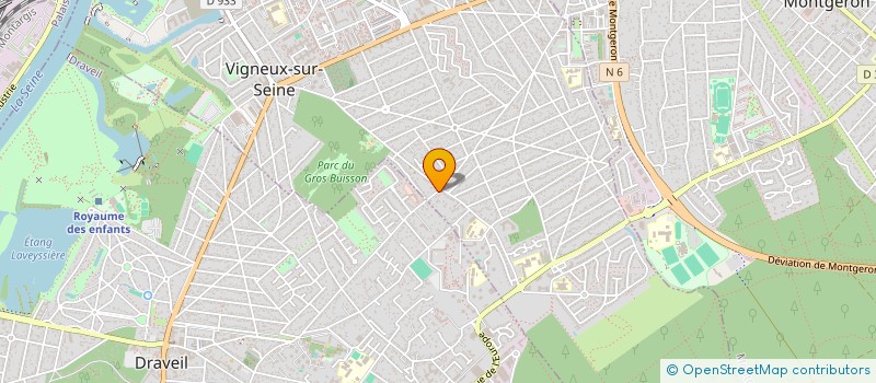 localisation de l'entreprise MONSIEUR ALAIN TEYSSIERAS à VIGNEUX-SUR-SEINE