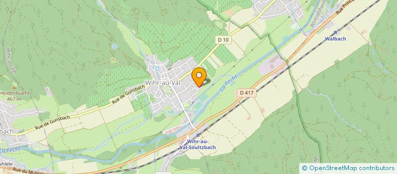 localisation de l'entreprise MONSIEUR ALAIN THEODORE  WIHR-AU-VAL