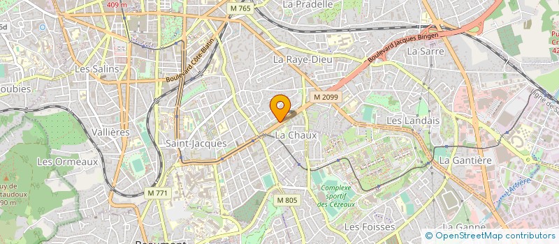 localisation de l'entreprise MONSIEUR ALAIN THEVENOUX  CLERMONT-FERRAND