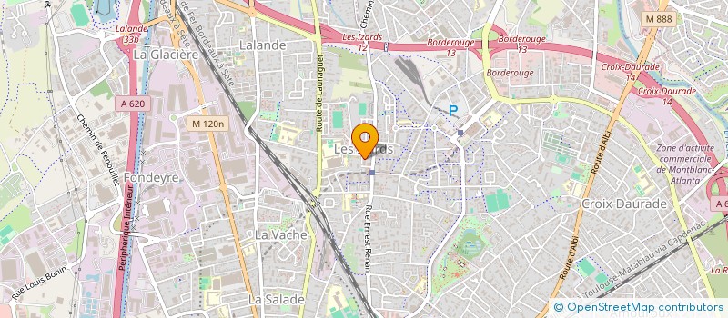 localisation de l'entreprise MONSIEUR ALAIN THIEBAULT à TOULOUSE