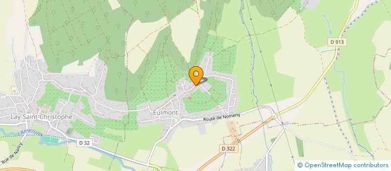 localisation de l'entreprise MONSIEUR ALAIN THIEBAUT  EULMONT
