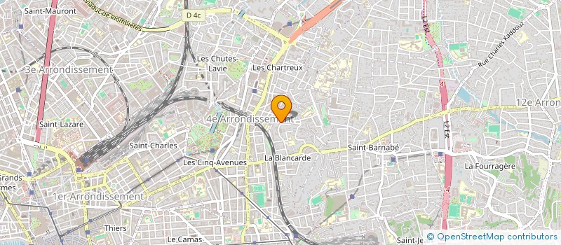 localisation de l'entreprise MONSIEUR ALAIN THOMAS à MARSEILLE