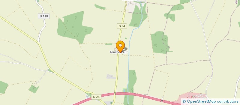 localisation de l'entreprise MONSIEUR ALAIN THOMAS  LES VALLEES DE LA VANNE