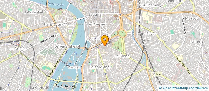 localisation de l'entreprise MONSIEUR ALAIN THOMAS à TOULOUSE