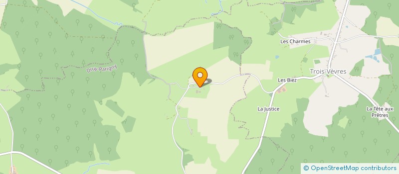 localisation de l'entreprise MONSIEUR ALAIN THUREAU  DRUY-PARIGNY