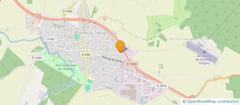 localisation de l'entreprise MONSIEUR ALAIN TILLOT  FONTENAY-TRESIGNY