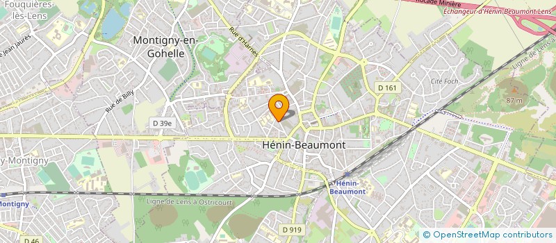 localisation de l'entreprise MONSIEUR ALAIN TINCQ à HENIN BEAUMONT