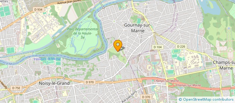localisation de l'entreprise MONSIEUR ALAIN TJOMB  NOISY-LE-GRAND