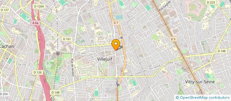 localisation de l'entreprise MONSIEUR ALAIN TORD à VILLEJUIF