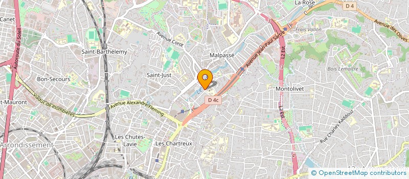 localisation de l'entreprise MONSIEUR ALAIN TORDJEMAN à MARSEILLE