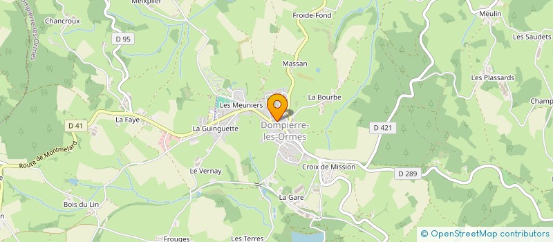 localisation de l'entreprise MONSIEUR ALAIN TORNARE à DOMPIERRE-LES-ORMES