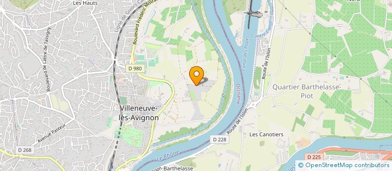 localisation de l'entreprise MONSIEUR ALAIN TORRIJOS  VILLENEUVE-LES-AVIGNON