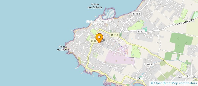 localisation de l'entreprise MONSIEUR ALAIN TOUGUET à PIRIAC-SUR-MER
