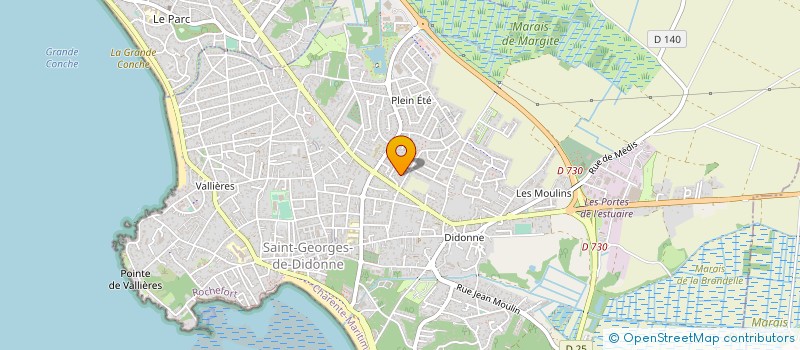 localisation de l'entreprise MONSIEUR ALAIN TOURET  SAINT-GEORGES-DE-DIDONNE