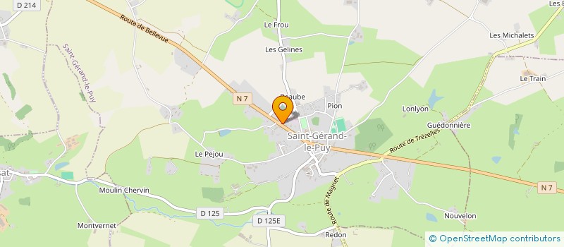 localisation de l'entreprise MONSIEUR ALAIN TOURON  BOUCE