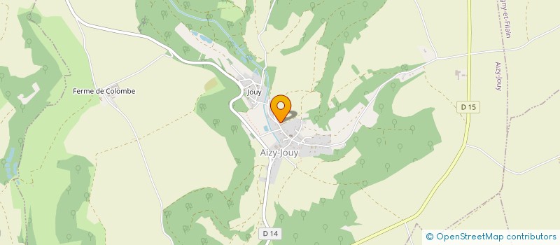 localisation de l'entreprise MONSIEUR ALAIN TOUTAIN à AIZY-JOUY