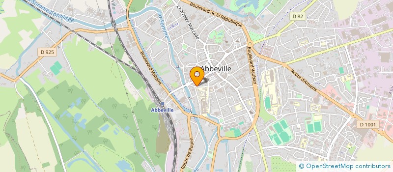 localisation de l'entreprise MONSIEUR ALAIN TRANCART à ABBEVILLE
