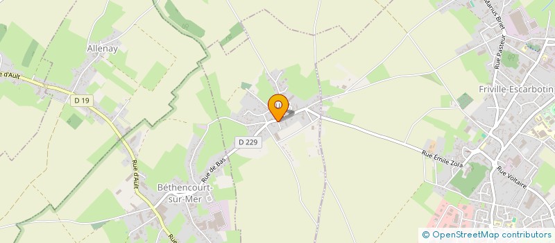 localisation de l'entreprise MONSIEUR ALAIN TRANCHART  TULLY