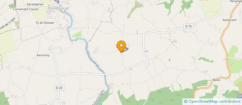 localisation de l'entreprise MONSIEUR ALAIN TREMEL  PLEUDANIEL