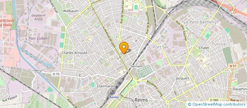 localisation de l'entreprise MONSIEUR ALAIN TRETTEL  SAINT-MEMMIE