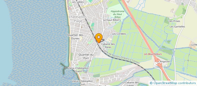 localisation de l'entreprise MONSIEUR ALAIN TRIBET à CHATELAILLON-PLAGE