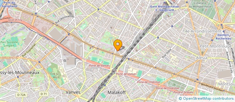 localisation de l'entreprise MONSIEUR ALAIN TRISTANT  PARIS