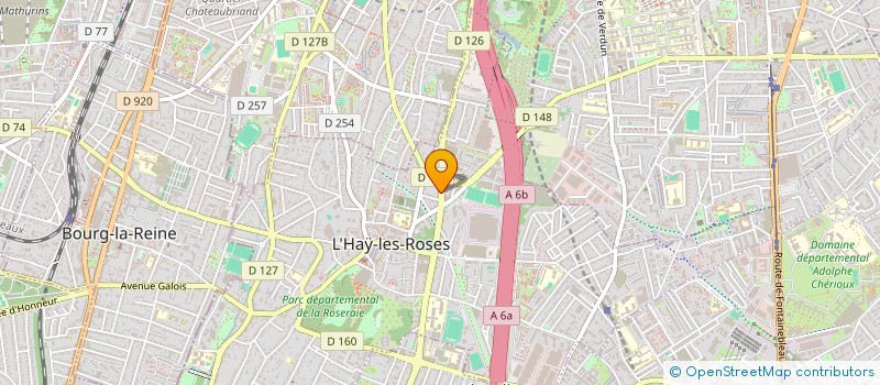 localisation de l'entreprise MONSIEUR ALAIN TROCQUEME à L'HAY-LES-ROSES