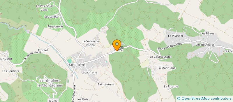 localisation de l'entreprise MONSIEUR ALAIN TROUVE à SAINT-JULIEN