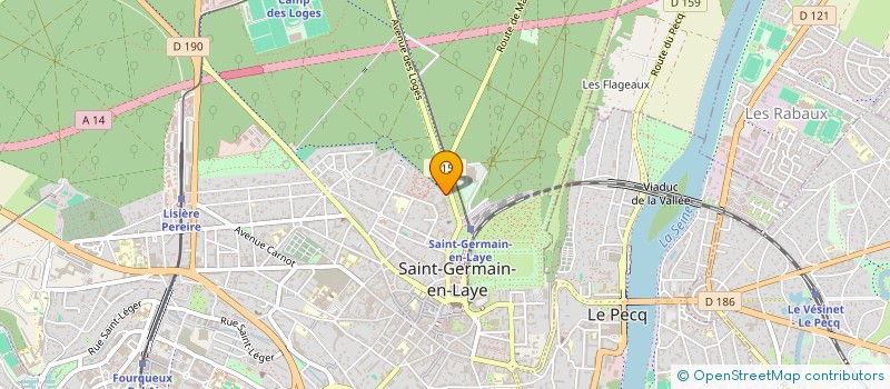 localisation de l'entreprise MONSIEUR ALAIN TRUJILLO  SAINT-GERMAIN-EN-LAYE