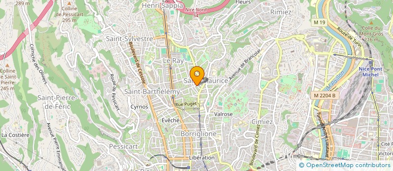 localisation de l'entreprise MONSIEUR ALAIN TUFFAL à NICE