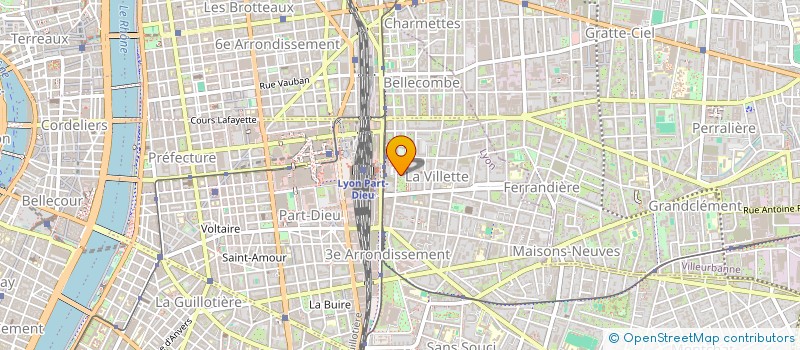 localisation de l'entreprise MONSIEUR ALAIN TUR  LYON