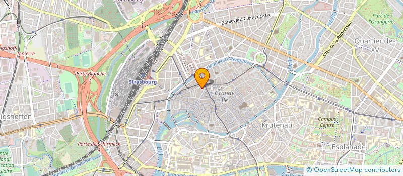 localisation de l'entreprise MONSIEUR ALAIN TURCEY à STRASBOURG