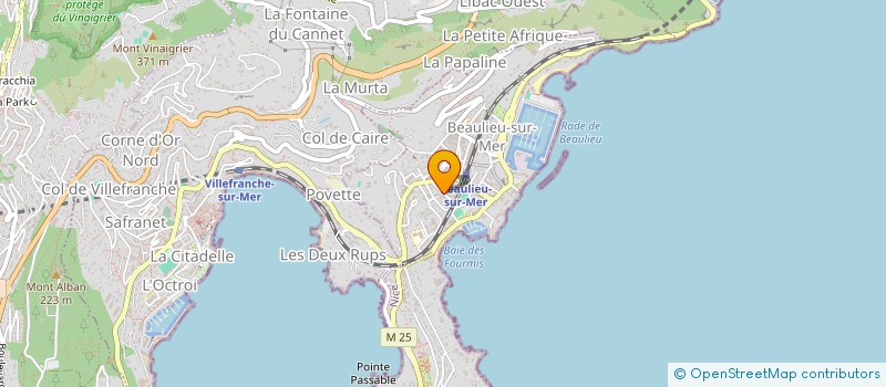 localisation de l'entreprise MONSIEUR ALAIN TURRA à BEAULIEU-SUR-MER