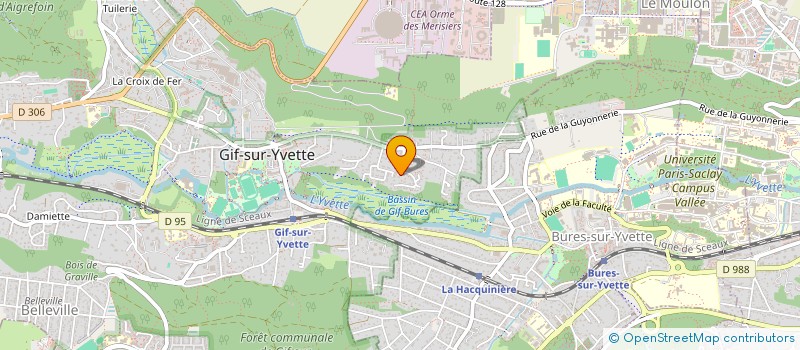 localisation de l'entreprise MONSIEUR ALAIN URBANY à GIF-SUR-YVETTE