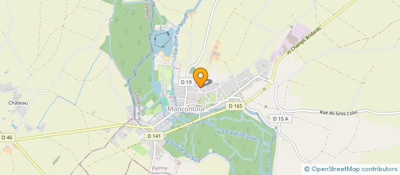 localisation de l'entreprise MONSIEUR ALAIN URVOY  MONCONTOUR