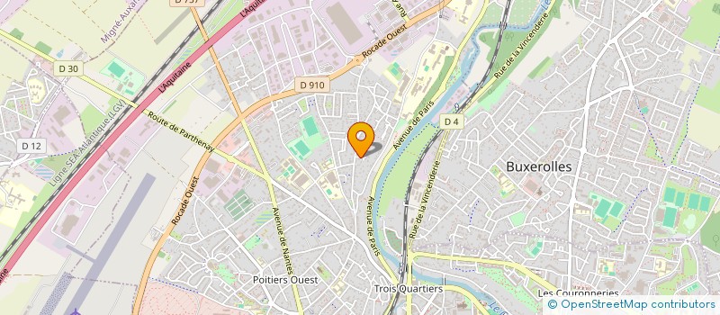 localisation de l'entreprise MONSIEUR ALAIN VADE  POITIERS