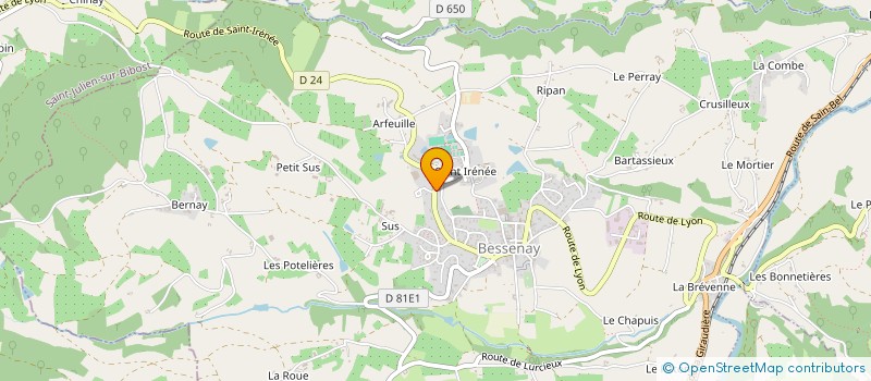 localisation de l'entreprise MONSIEUR ALAIN VAFIADES  BESSENAY