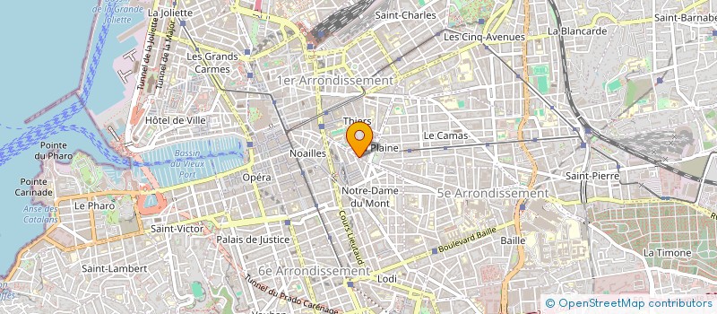 localisation de l'entreprise MONSIEUR ALAIN VAILLANT à MARSEILLE