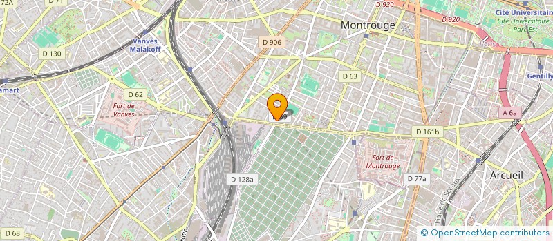 localisation de l'entreprise MONSIEUR ALAIN VAISSIE  MONTROUGE