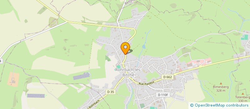 localisation de l'entreprise MONSIEUR ALAIN VALDENAIRE à ROHRBACH-LES-BITCHE