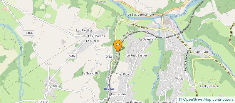 localisation de l'entreprise MONSIEUR ALAIN VALEX à BOSMIE-L AIGUILLE