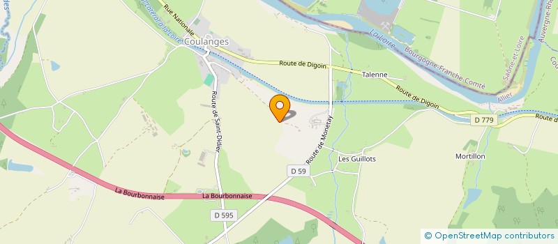 localisation de l'entreprise MONSIEUR ALAIN VALOT  MONETAY-SUR-LOIRE