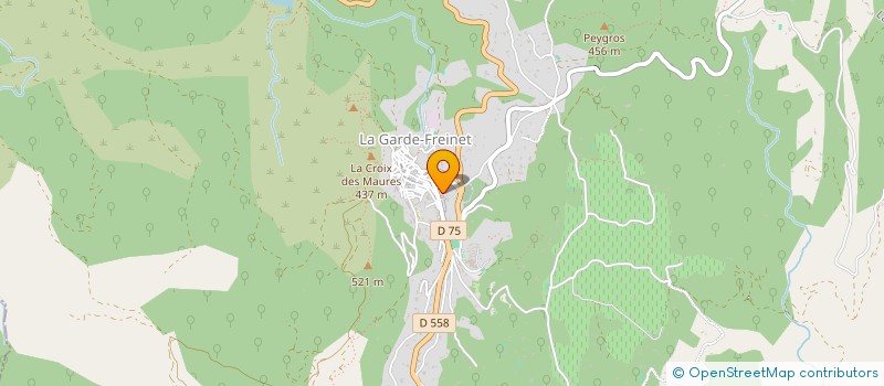 localisation de l'entreprise MONSIEUR ALAIN VALTA  LA GARDE-FREINET