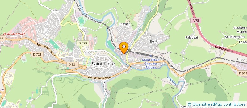 localisation de l'entreprise MONSIEUR ALAIN VALTER à SAINT-FLOUR