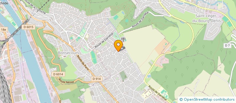 localisation de l'entreprise MONSIEUR ALAIN VAN CANEGHEM  LE MESNIL-ESNARD