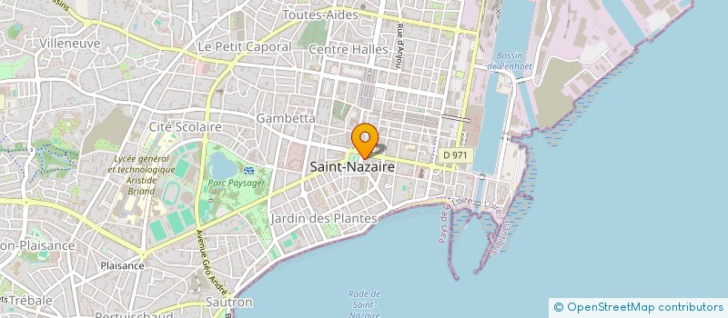 localisation de l'entreprise MONSIEUR ALAIN VAN DEN BROUCKE à SAINT-NAZAIRE