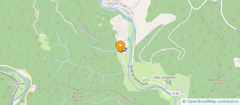 localisation de l'entreprise MONSIEUR ALAIN VAN MALDEREN  MIALET