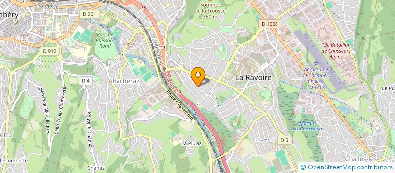 localisation de l'entreprise MONSIEUR ALAIN VAN WETTER  LA RAVOIRE