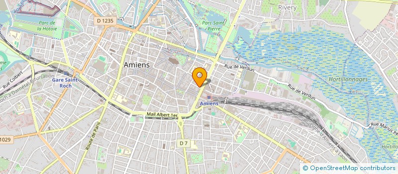 localisation de l'entreprise MONSIEUR ALAIN VANESTE HOORNAERT  AMIENS