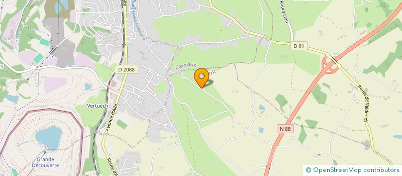 localisation de l'entreprise MONSIEUR ALAIN VARGAS  LE GARRIC